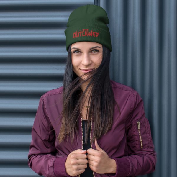 The Outlawed - Embroidered Beanie - Image 4