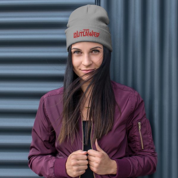 The Outlawed - Embroidered Beanie - Image 5