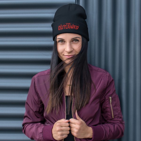 The Outlawed - Embroidered Beanie - Image 2