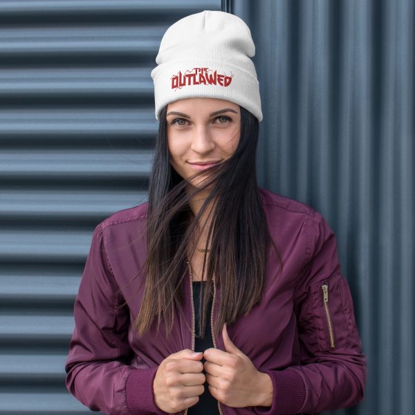 The Outlawed - Embroidered Beanie - Image 6